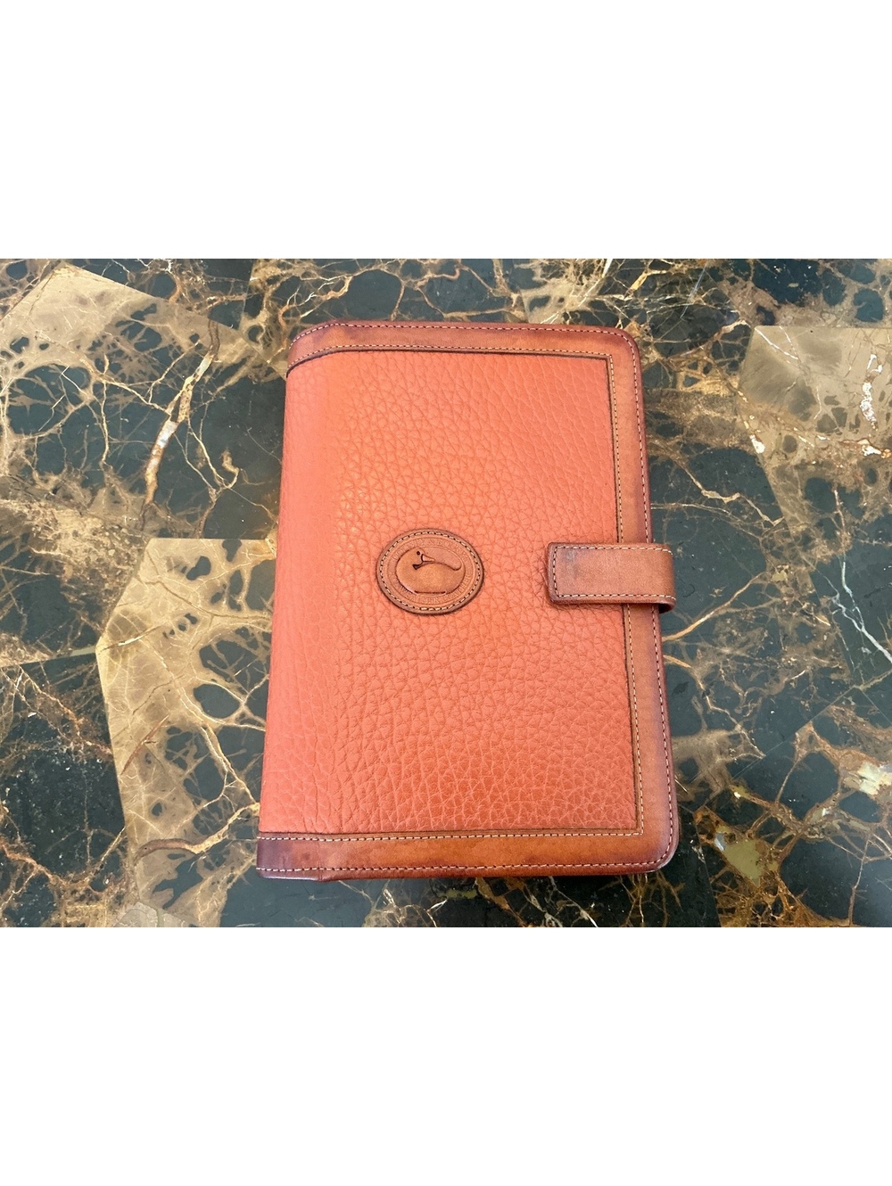 Dooney & Bourke Leather Organizer with Notepad and Pen